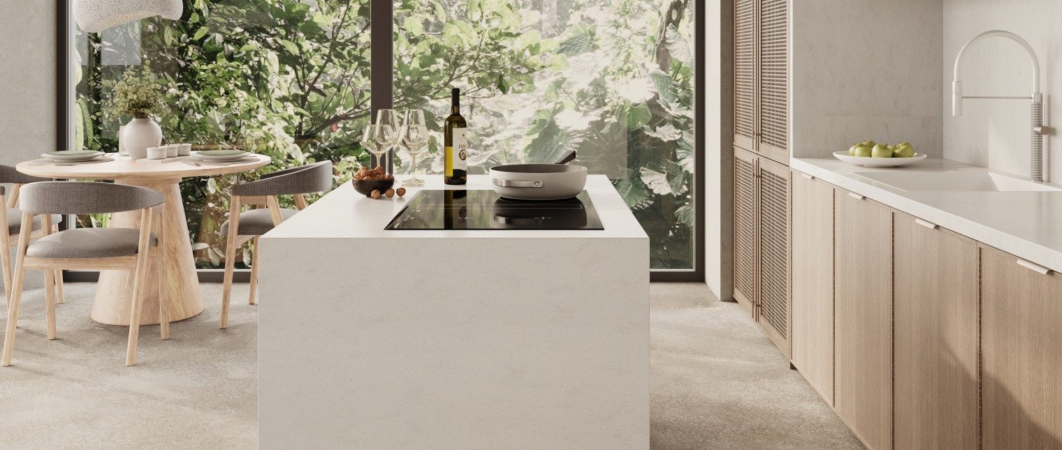 Alpine White, nuanța iconică HIMACS, împreună cu alte culori din gama acestei suprafețe solide high-tech, sunt acum certificate SCS pentru conținut reciclat.

LX Hausys își reafirmă angajamentul față de inovația responsabilă și anunță cu mândrie că două dintre cele mai reprezentative nuanțe din colecția HIMACS – Alpine White și Alpine White Ultra-Thermoforming – au obținut certificarea SCS Recycled Content. Această recunoaștere […] Mai mult…